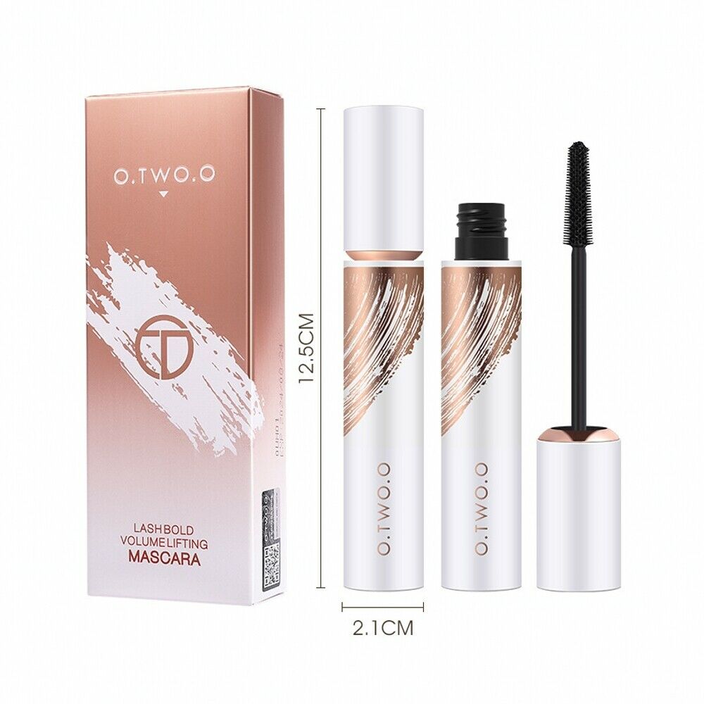 Mascara Black Long Curling Eyelash Eyes Cosmetics Waterproof Silk Fiber Mascara