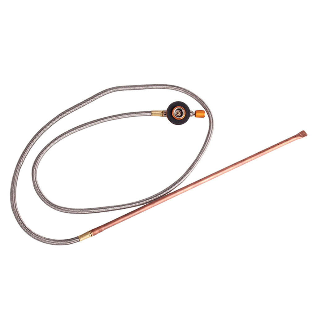 Hand Held Fire Starter Gas Appliance with 1m Flexible Hose for Camping