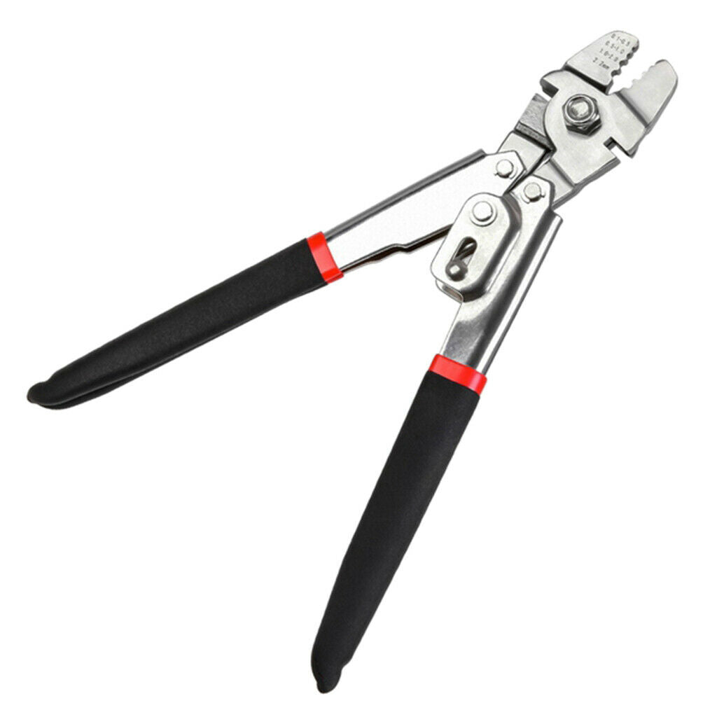Portable Fishing Plier Stainless Steel Tools Cable Clamp Crimping Pliers