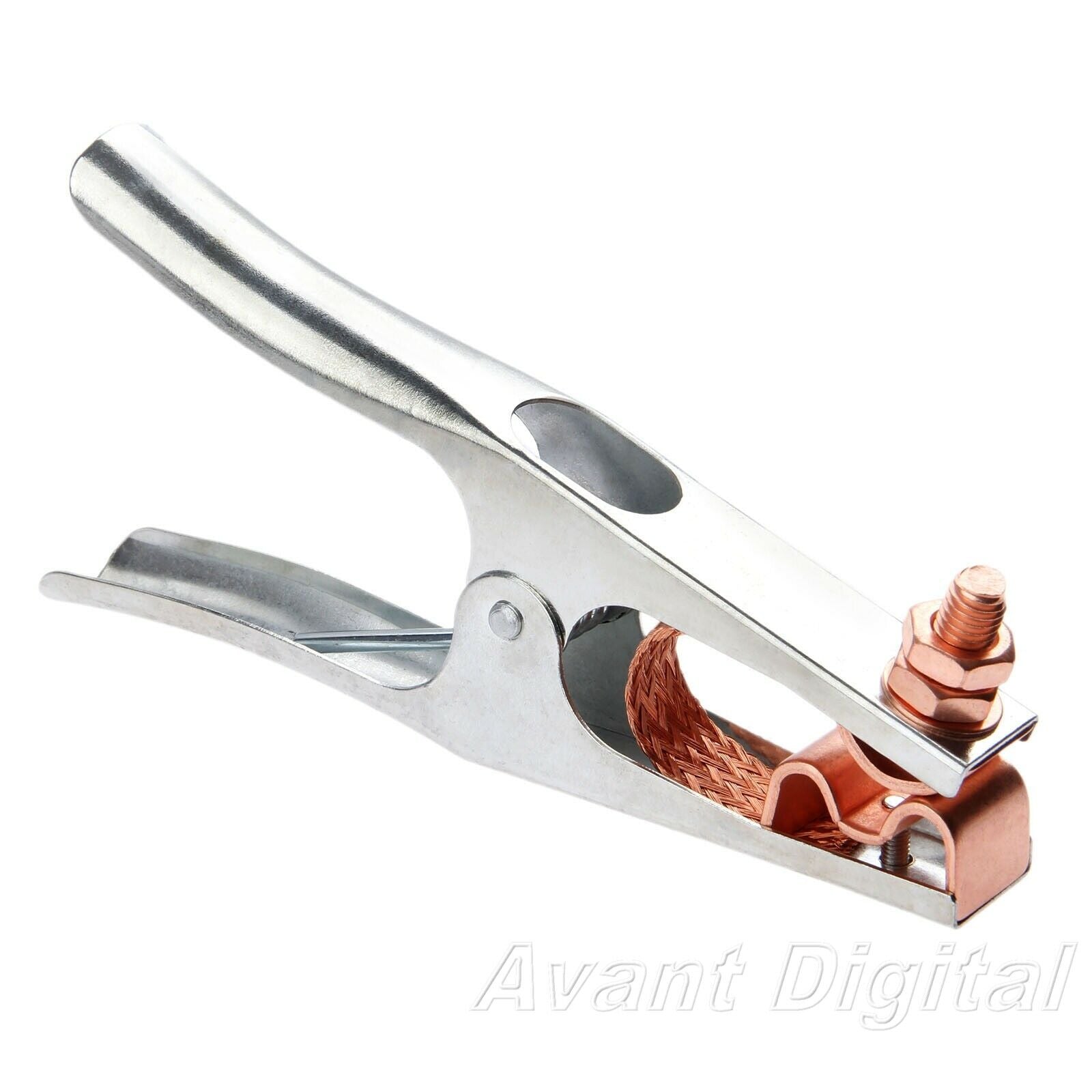 Strong spring Steel Copper Arc Welding Ground Earth Ground Clamp 400Amp Welder