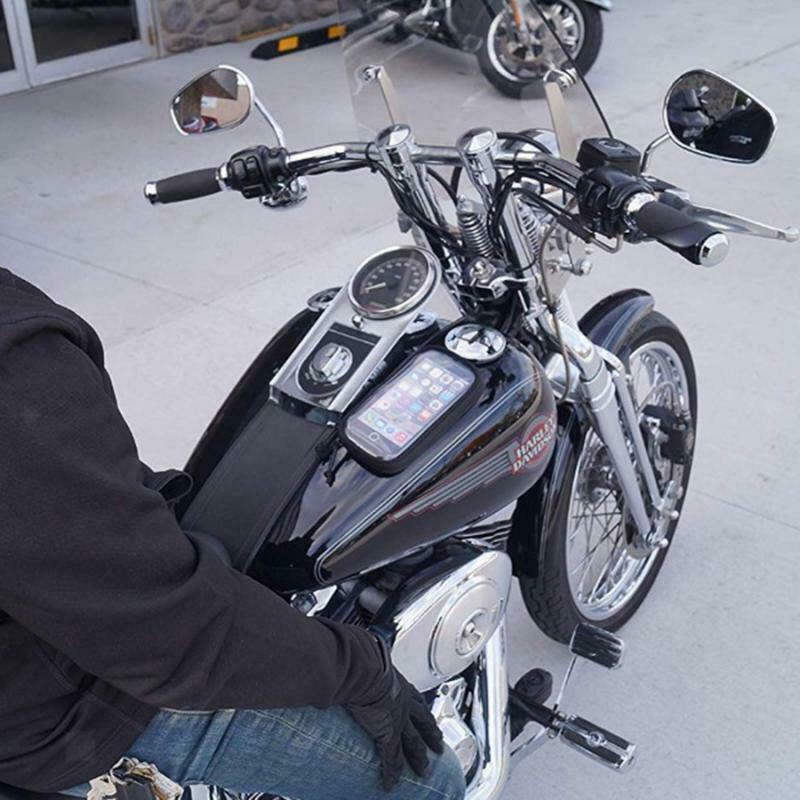 Motorcycle Tank  Phone Case Motorbike Phone Bag Holder With Lanyard