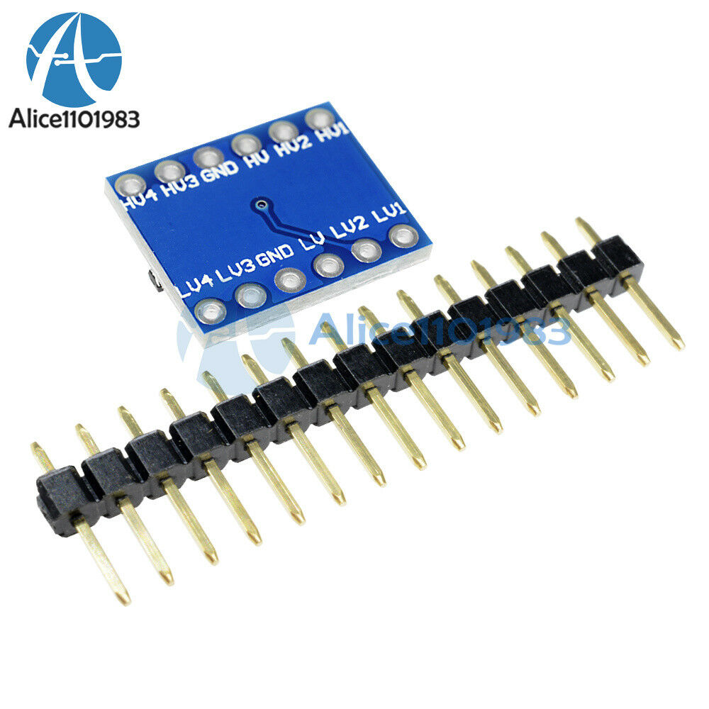 2PCS IIC I2C Logic Level Converter Bi-Directional Module 5V to 3.3V For Arduino