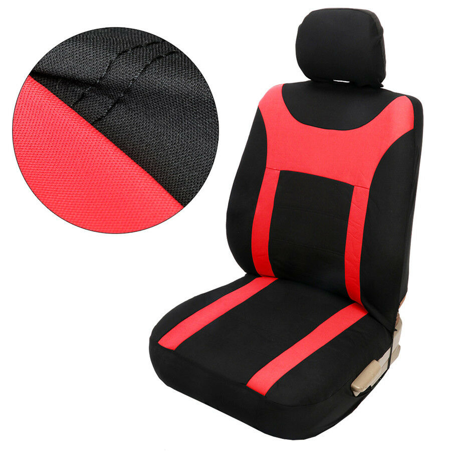 9 PCS Car Seat Cover Set Fit Most Car Interior Accessories Grey Seat Covers