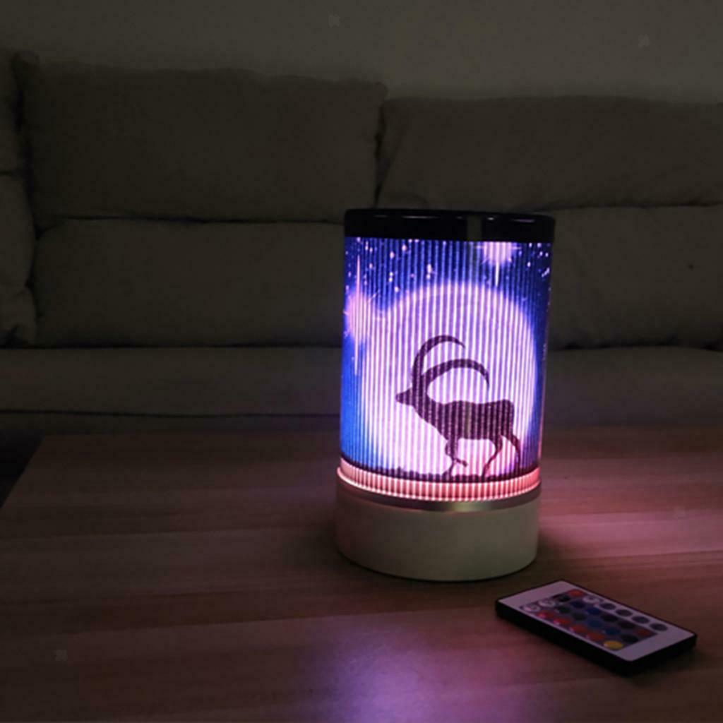 Animated Night Light,Christmas , Wolf, Dragon, Halloween Pumpkin Head, ...