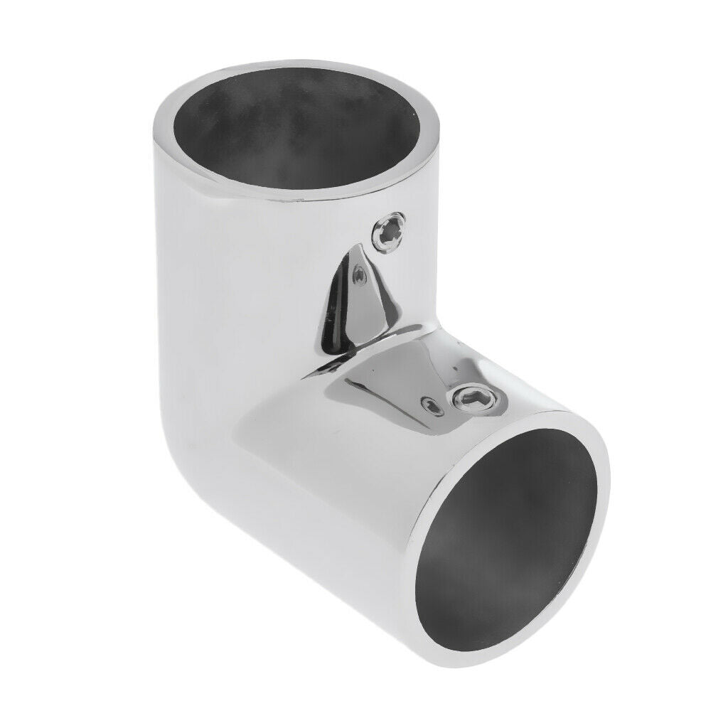 Mirror Polished Marine Grade 316 Stainless Steel Boat Hand Rail Fitting Elbow