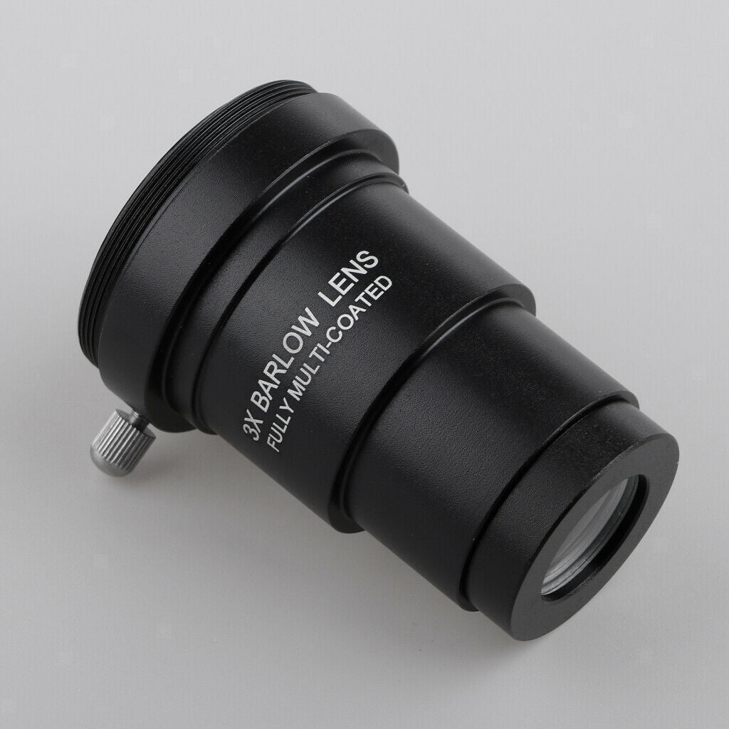 3X Telescope Barlow Lens Fully Multi-coated for Astronomical Photography