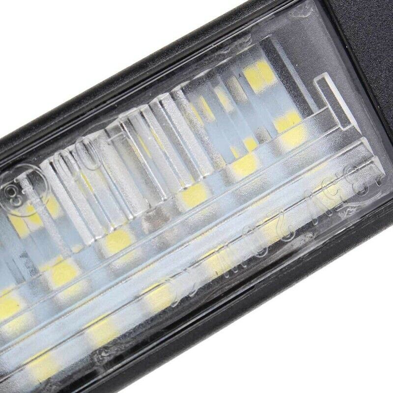 2Pcs Car 18Leds License Plate Lights Plastic for  Qashqai  Juke Primera BrightM4