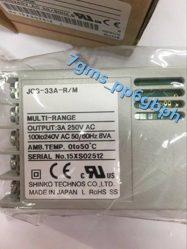 1PCS New Shinko Thermostat JCS-33A-R / M JCS-33A-R/M