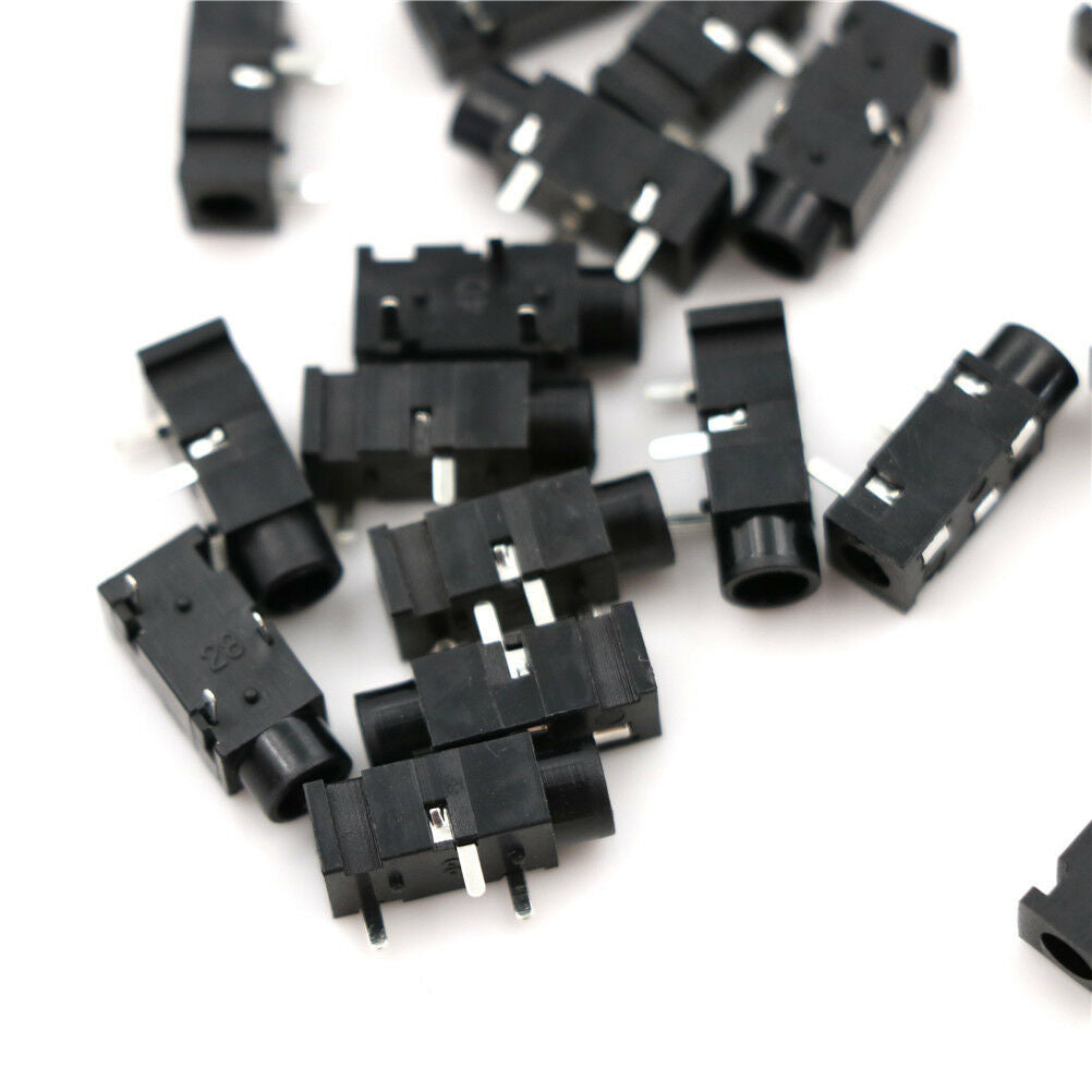 20Pcs PJ320B 3.5MM Female Audio Connector 3 Pin SMT SMD Stereo Headphone JacC KX