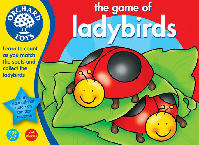 Orchard Toys 009 The Game of Ladybirds  Kids Childrens British Game 3 - 7 Years