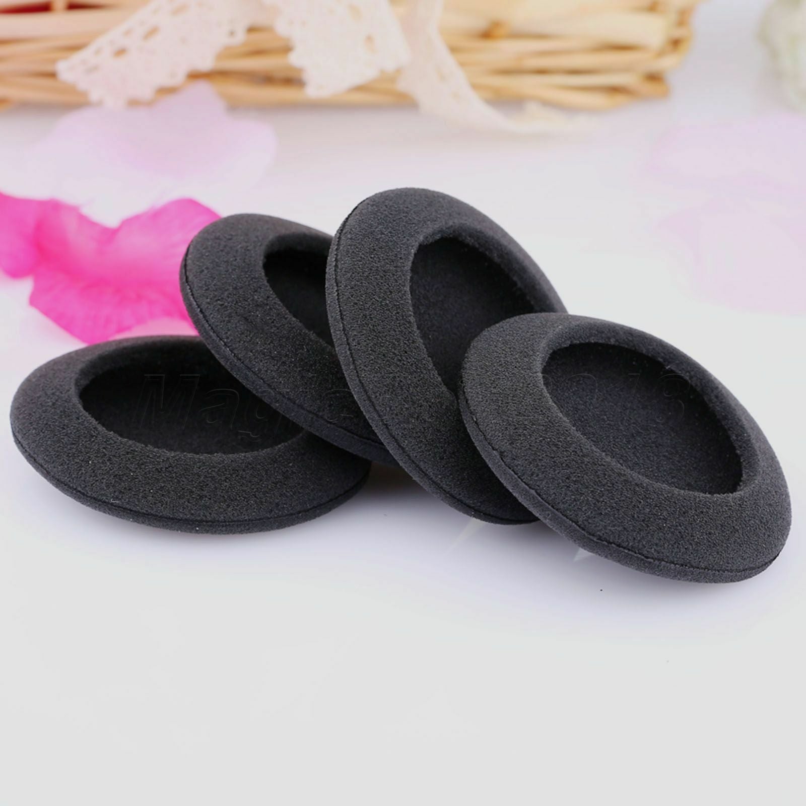4x Replacement Headphone Pads 60mm 2.36" Headset Earphone Foam Earpads Cup Cover