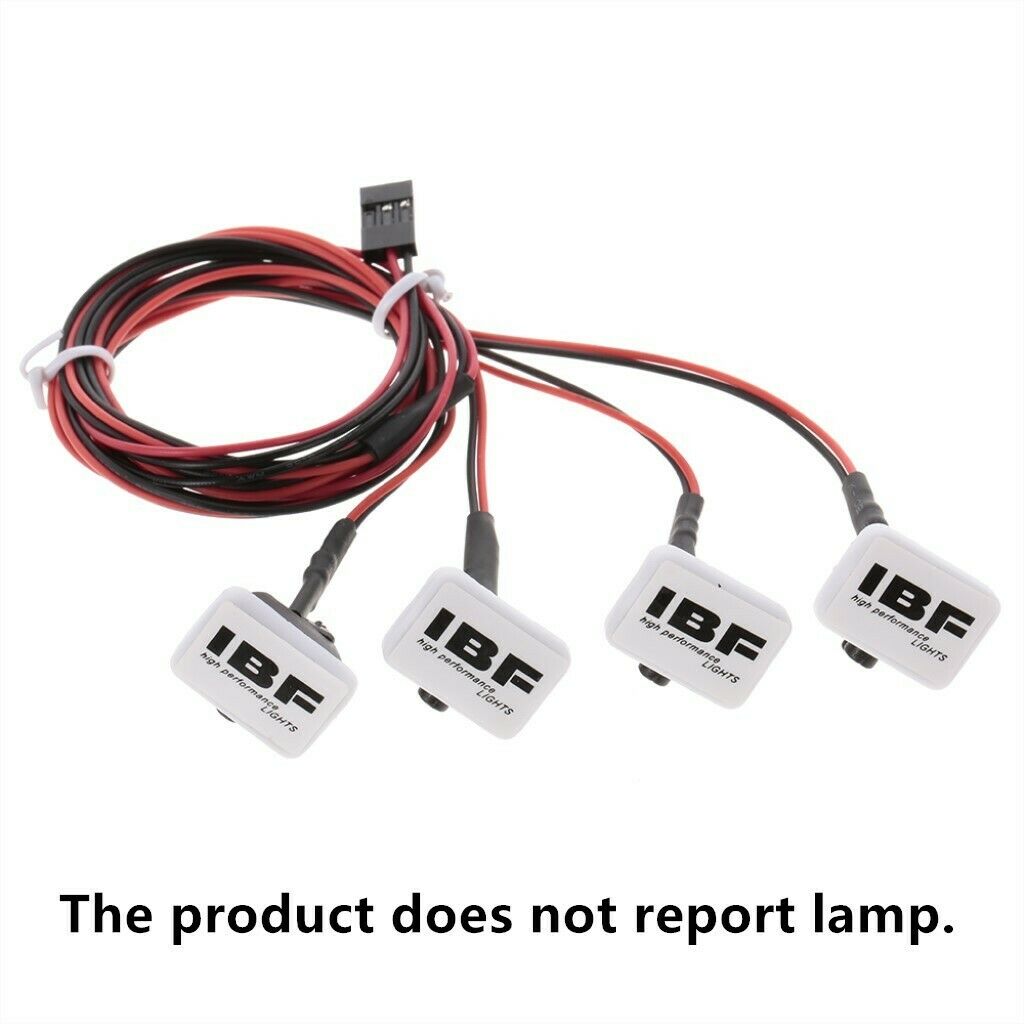 4pcs led light cover lampshade for hsp redcat axial scx10 rock