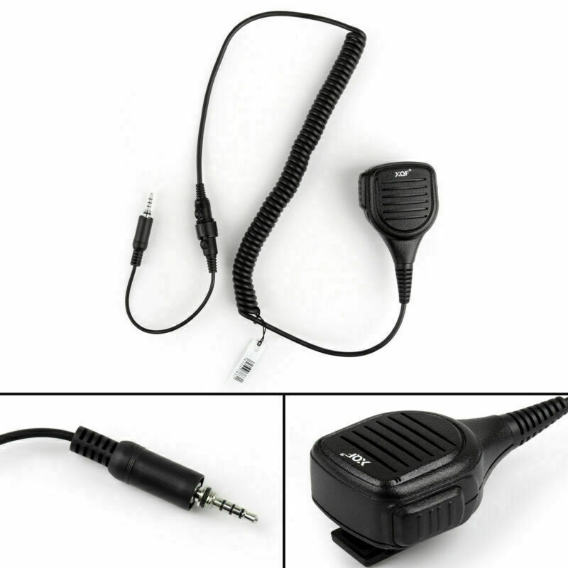 1Pc IP54 Waterproof Speaker Microphone For Yaesu VX6R VX7R VX177 VX170 Radio CA