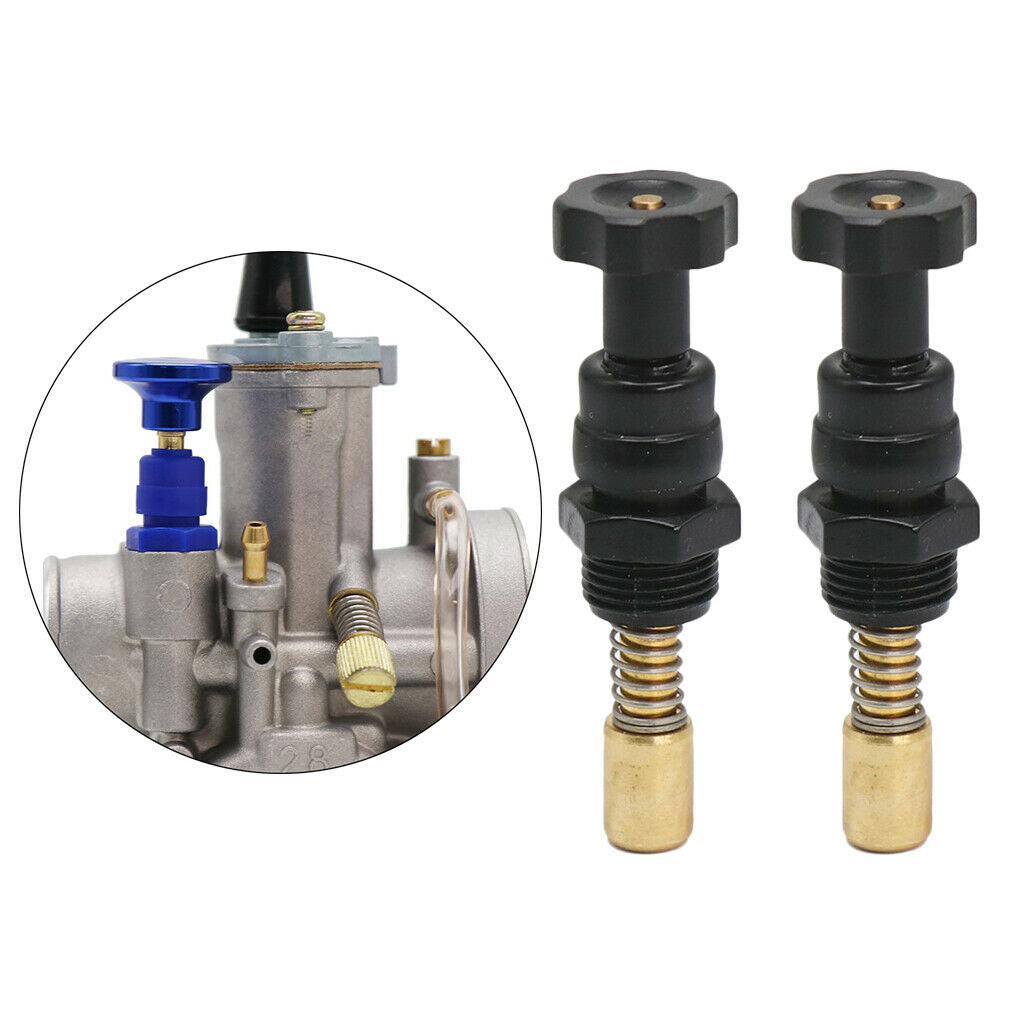 2x Carburetor Valve Concentrated Control Switch For ATV Dirtbike Go-Kart
