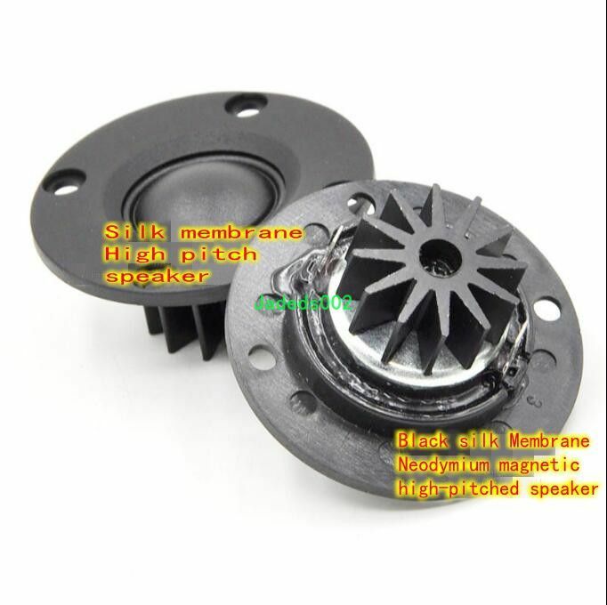 1pcs 52mm 6ohm 6Ω 30W Hifi tweeter Soft dome Silk film Tweeter Loudspeaker