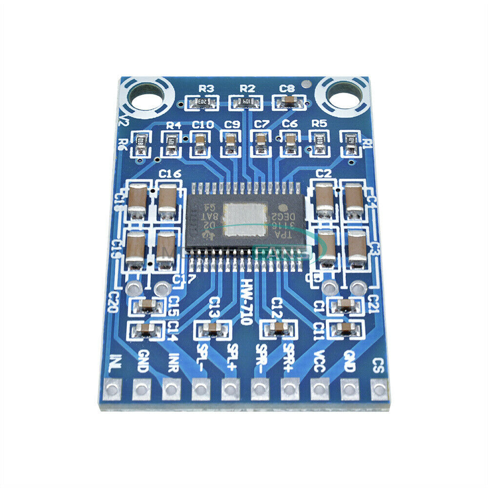 Mini TPA3116D2 2x 50W DC 12V 24V Digital Audio Power Amplifier Board Class D Amp