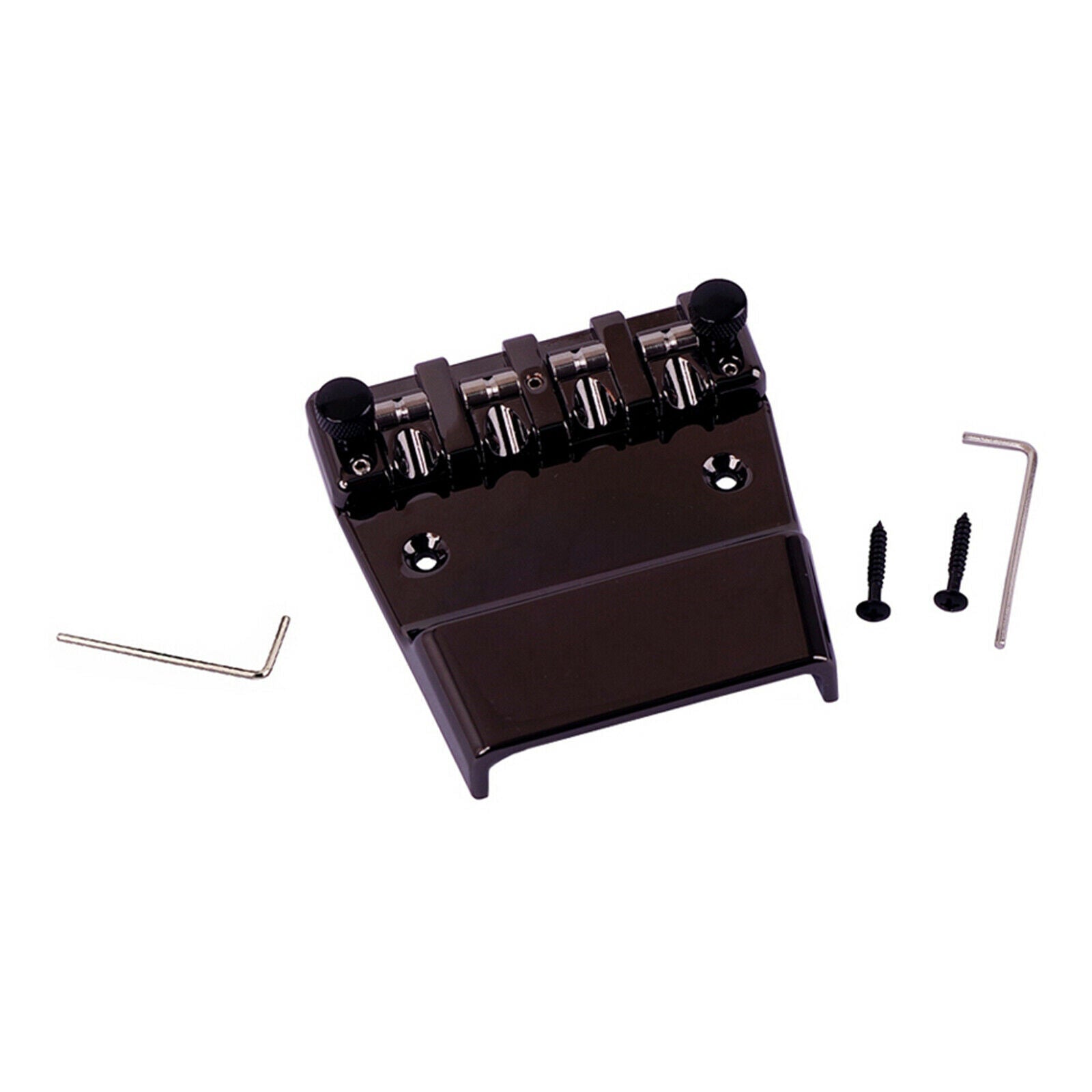 4 string Electric Guitar Bridge Set Replacement Replacement Guitar Accessory