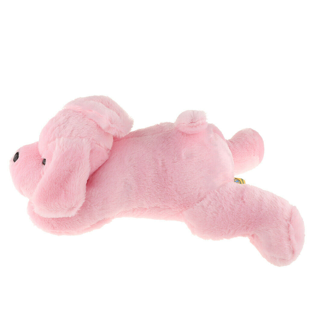LED Doggie Stuffed Animal Night Light Colorful Glowing Puppy Soft Plush Toys,