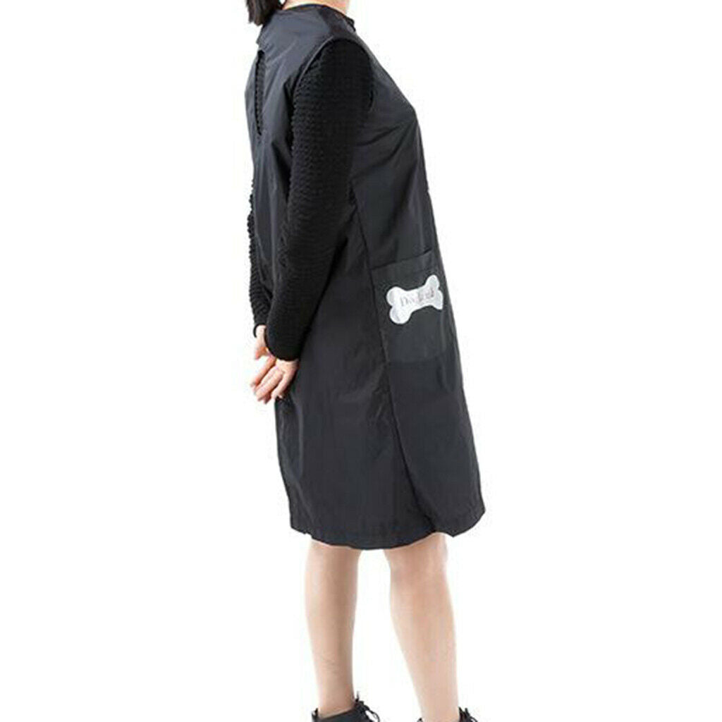 2x Pet Grooming Apron Pet Shop Workwear Smocks for Dog Cat Hairdressing Size_M