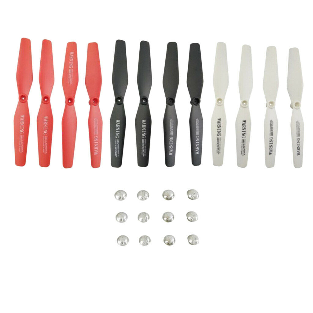 12 pcs propeller replacement propeller set for VISUO XS809 XS809W XS809HW 8807