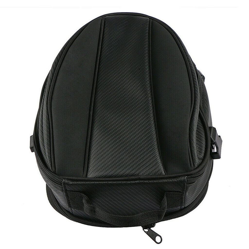Motorbike Saddle Bags Motorcycle Tail Bag Waterproof Dual Use Helmet Bag