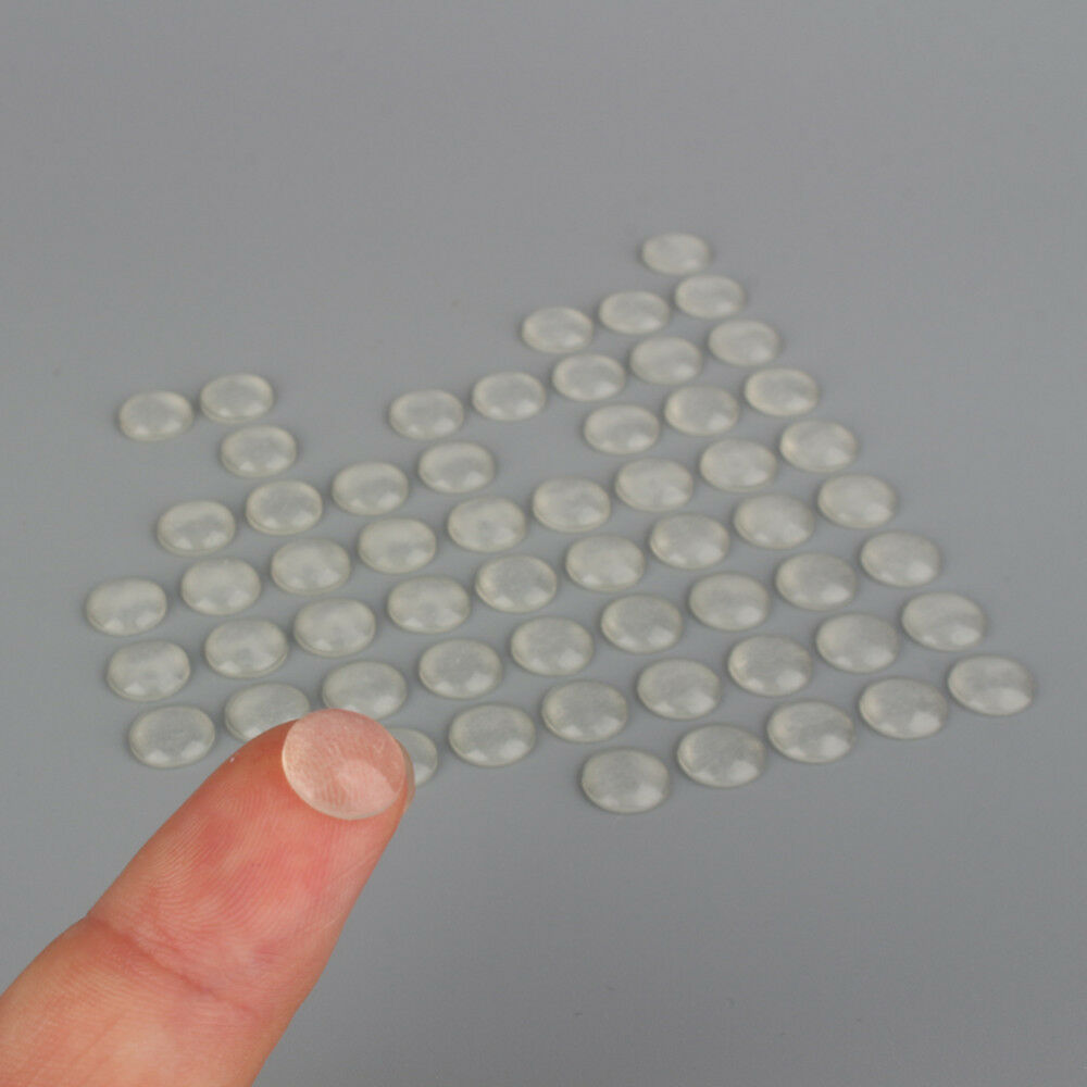 50xSoft Close Cupboard Door Pads Adhesive Rubber Feet Buffer Bumper Stop Cushion