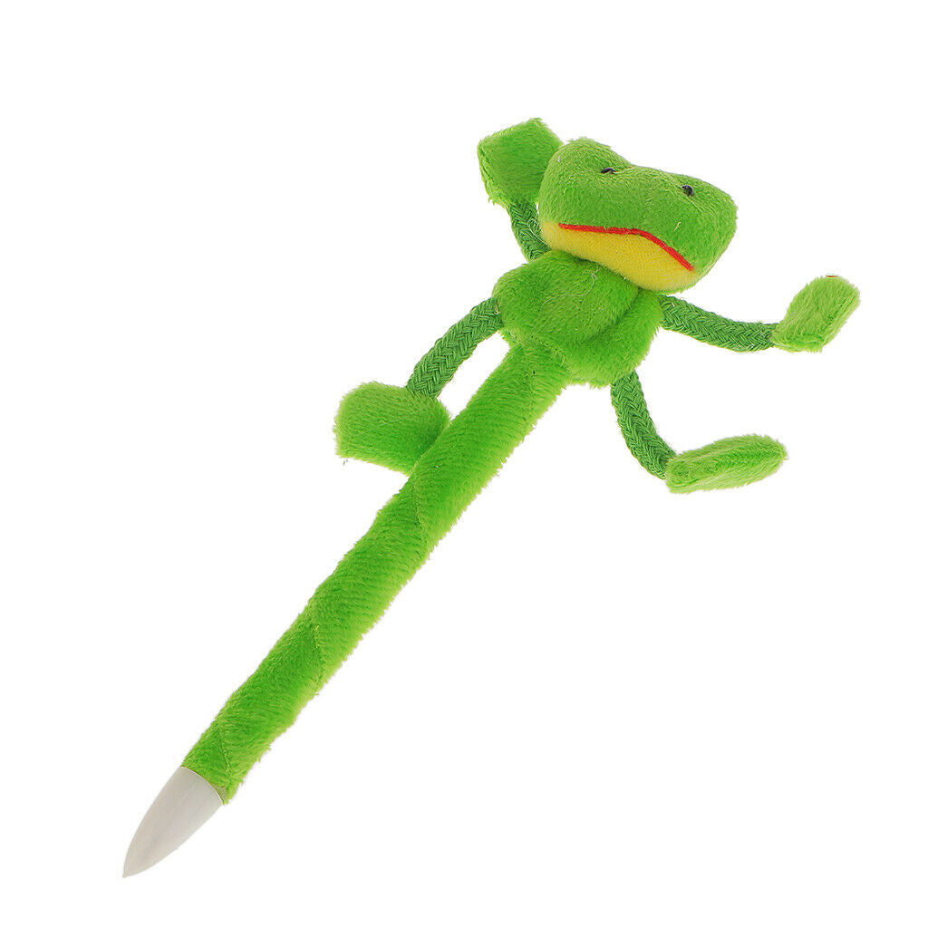 12Pcs Ballpoint Pens Plush Animal Pens Zoo