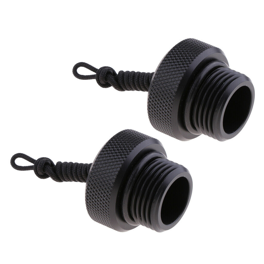2 Pcs, DIN Diving Tank, Cylindrical Valve, Dust , Diving Equipment Accessories
