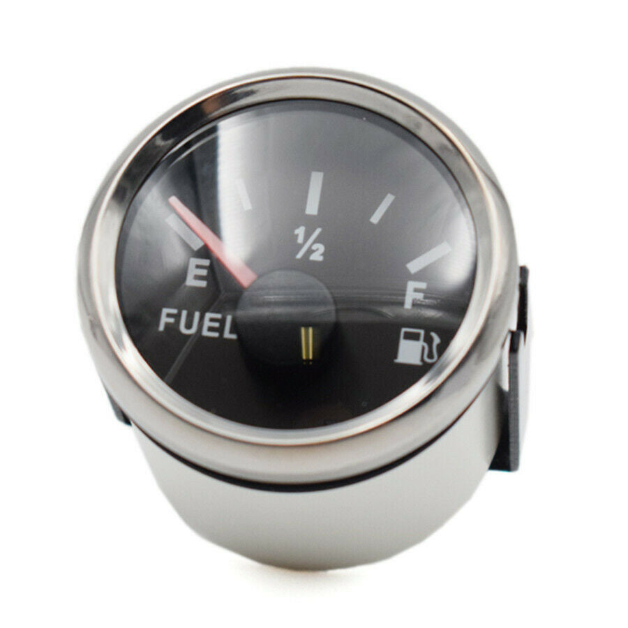 52mm Marine Boat Fuel Level Gauge Tank Indicator   12/24V 240-33 Ohms