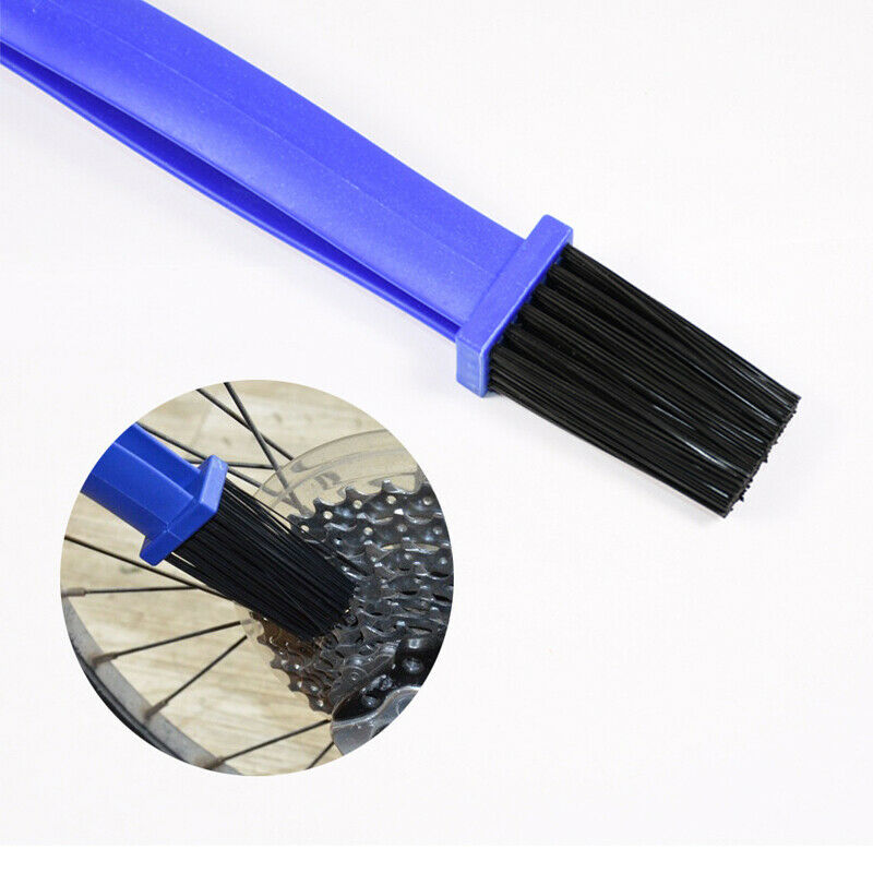 8PCS Bicycle Cleaning Kit Precise Clean Brush Tool Set+Bike Chain Scrubber Glove
