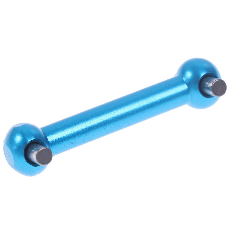 2Pcs Aluminum Dog Bone Drive Shaft Set for Tamiya TT01 TT01E TT02 Gear BBEA Qx