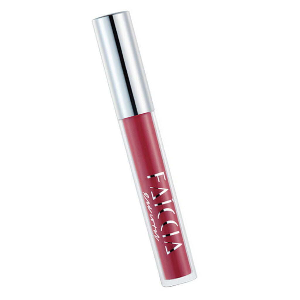 Makeup Velvet Matte Lip Glaze Lipstick Gloss Long Lasting Peach Bean Paste