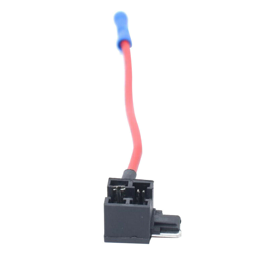 5 Pieces Add a Circuit Low Profile Mini Blade Fuse Holder with 15Amp Fuses