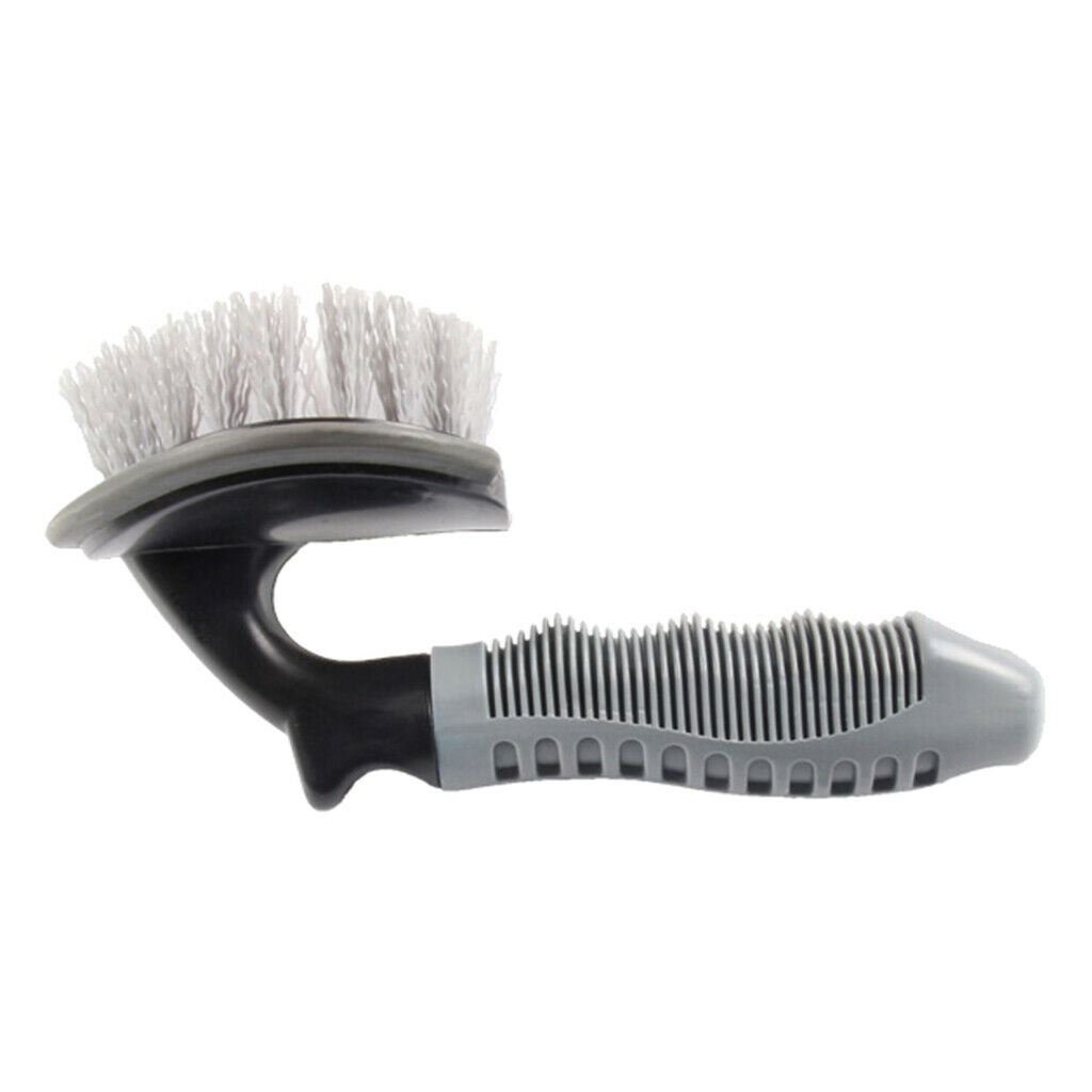 Soft Handle Bicycle Auto Car Wheel Tire Hub Rim Detailing Brush Washer Tool