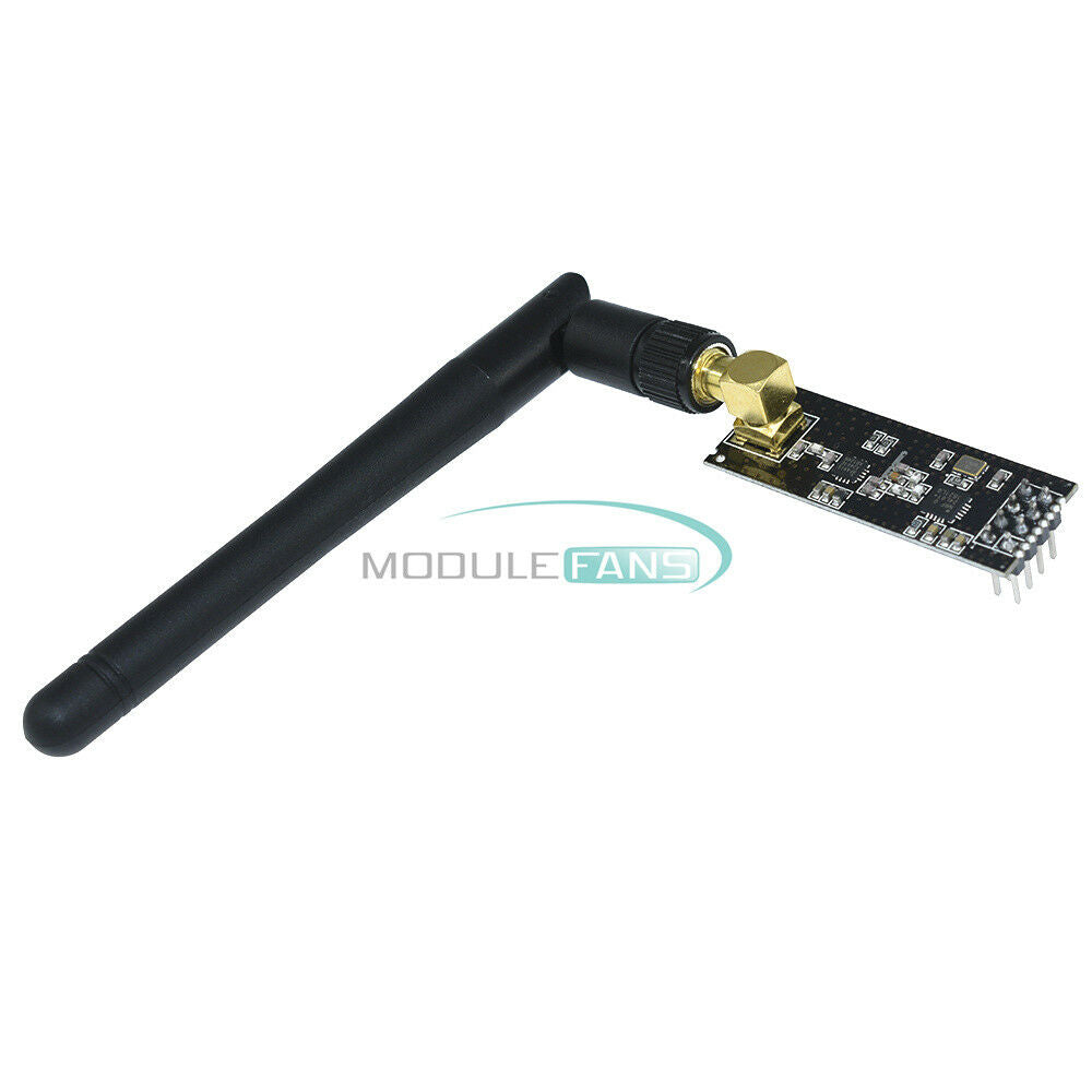 2PCS 2.4G NRF24L01+PA+LNA SMA Antenna Wireless Transceiver Communication Module