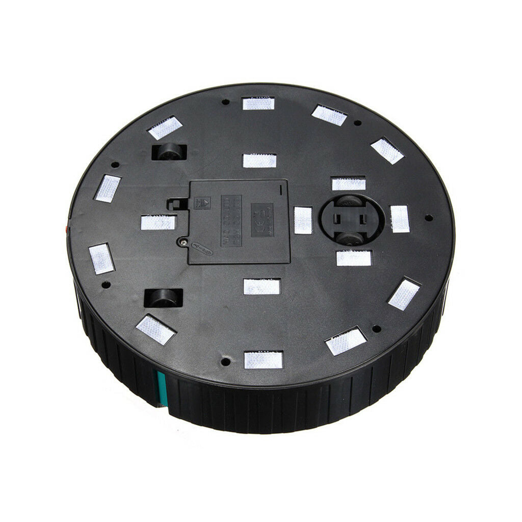 Auto Cordless Vacuum Cleaning Robot Robotic Cleaner for Hair Dust Dirt Black