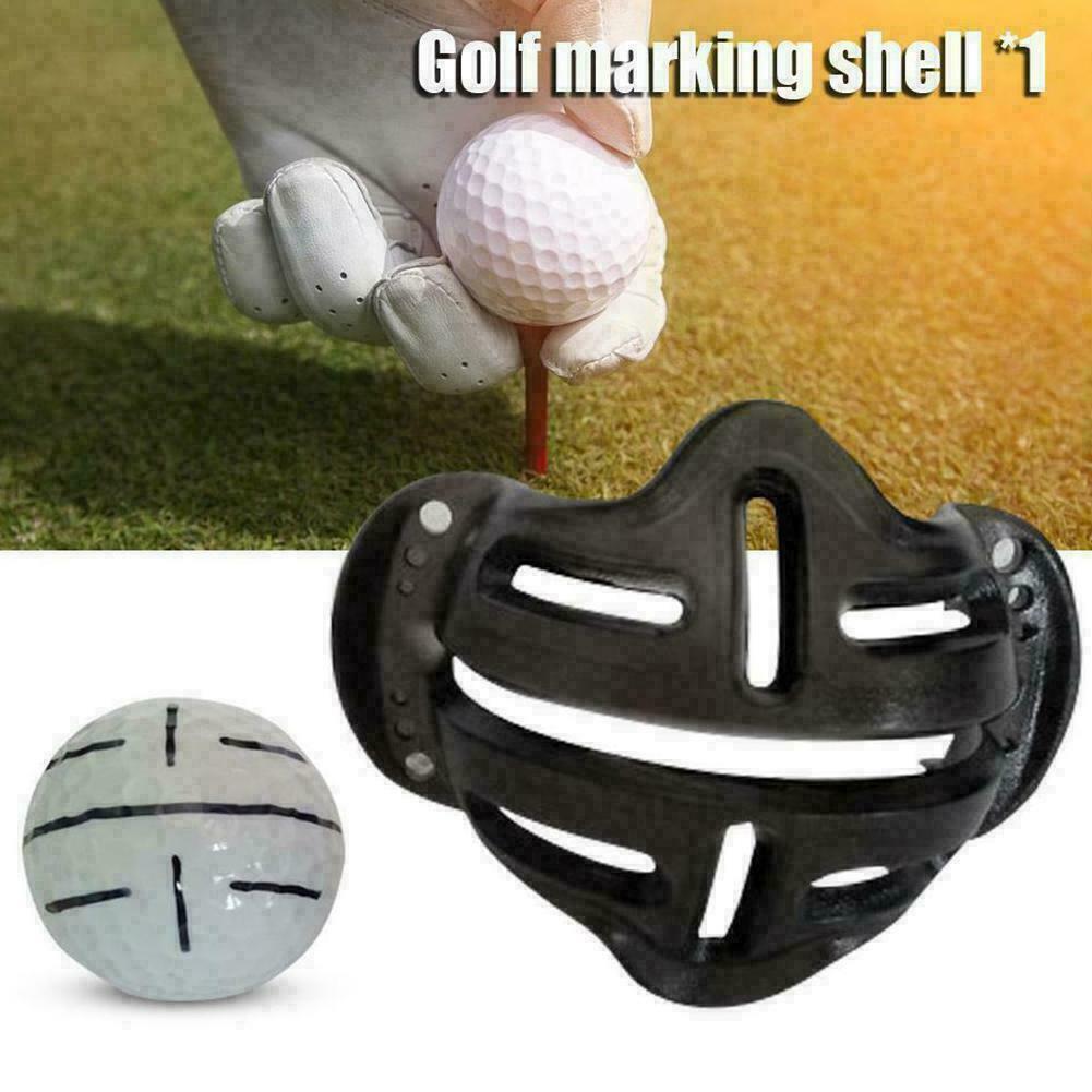 Golf Alignment Marker Template Draw Template Linear Positioning Putt