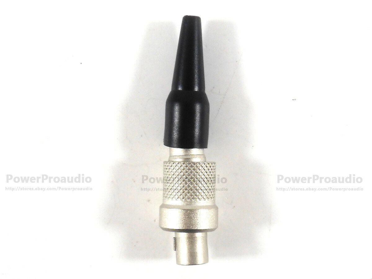 1PCS  3 Pin Stereo Screw Lock Connector  for Sennheiser 2000, 3000 and 5000