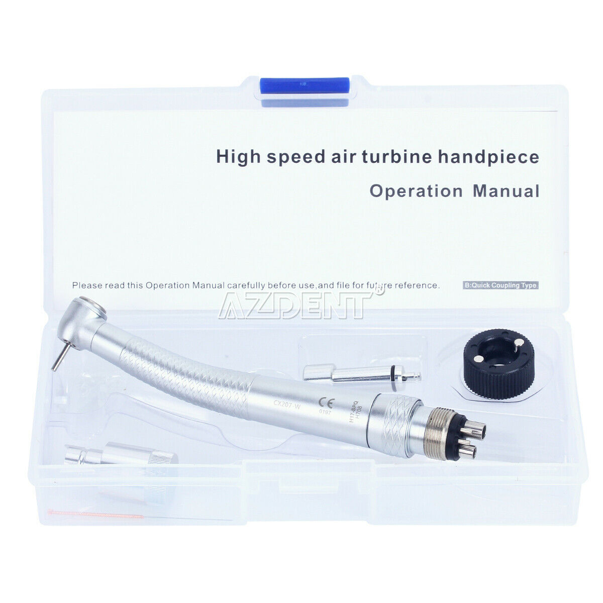 Nsk Style Dental High Speed Handpiece Push Button 4H With Quick Coupling