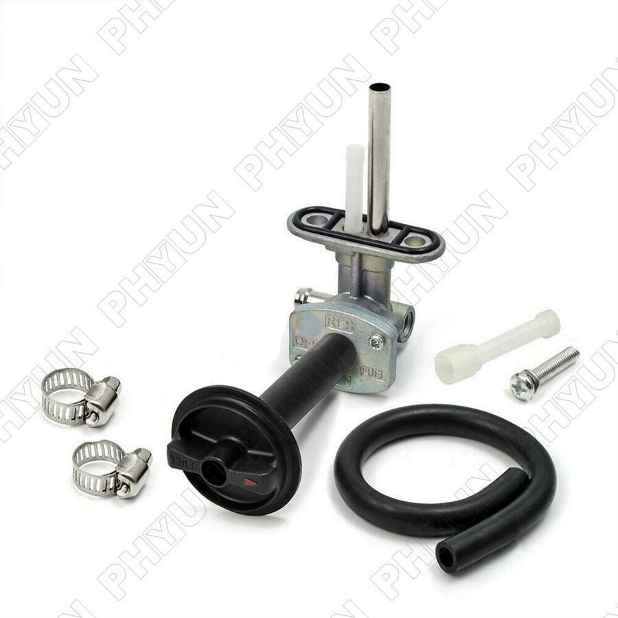 For 1999-2002 Kawasaki Prairie 400 KVF400 Fuel Valve Petcock & Lever Screw Kit