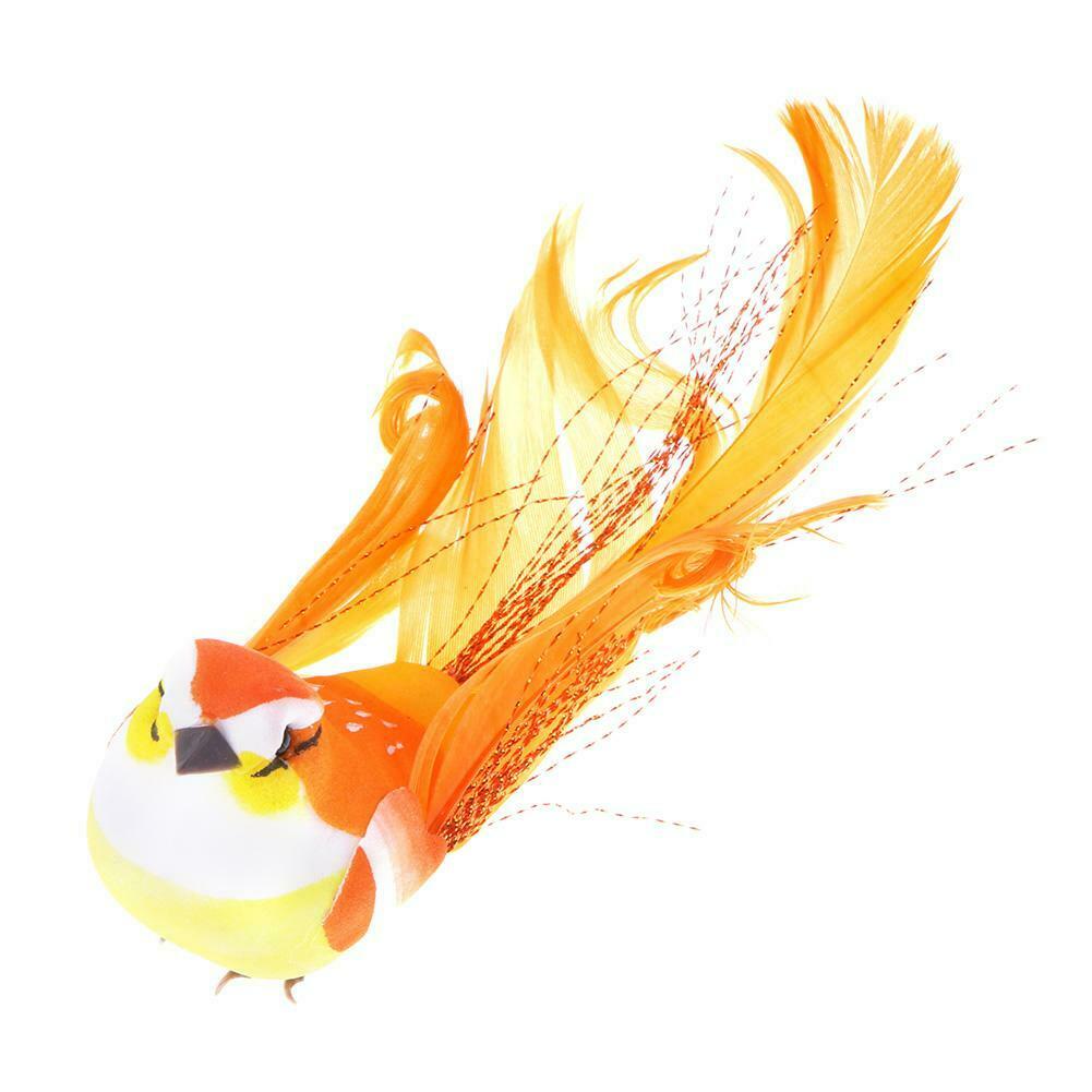 12pcs Decorative Doves Artificial Foam Feather Simulation Craft Birds Decor @