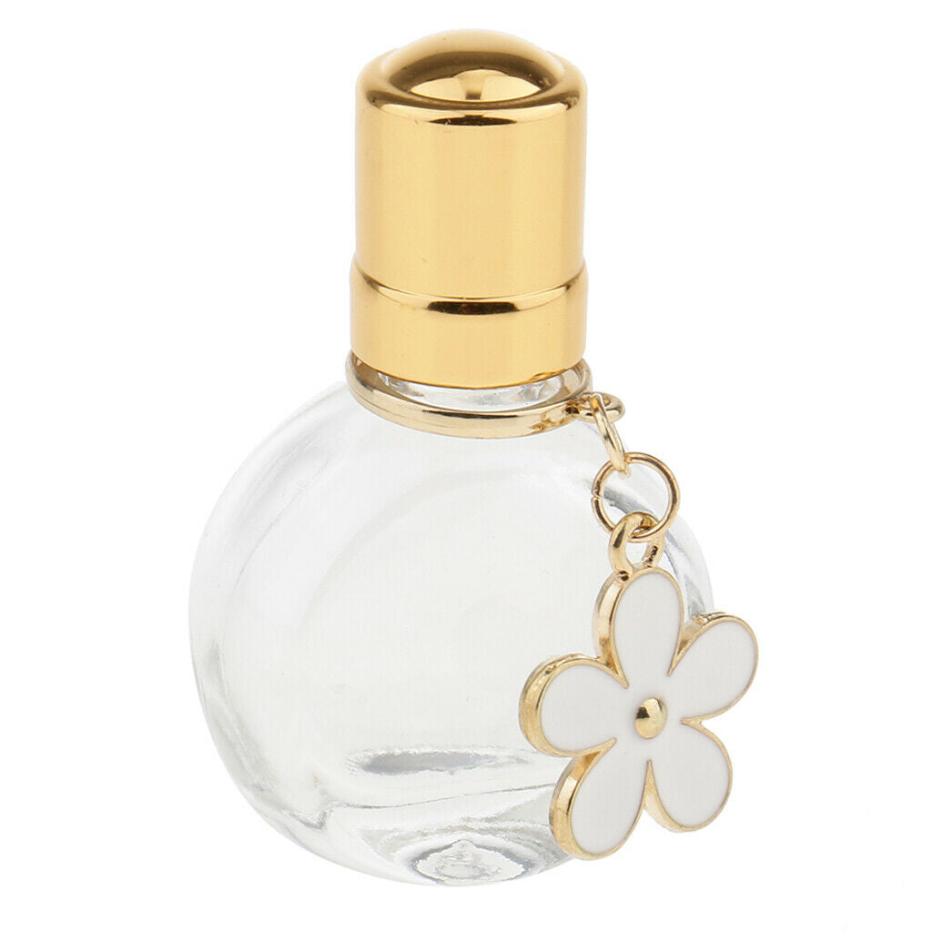2Pcs Clear Perfume Roll on Bottles Deodorants Lip Gloss Sample Bottle Vials
