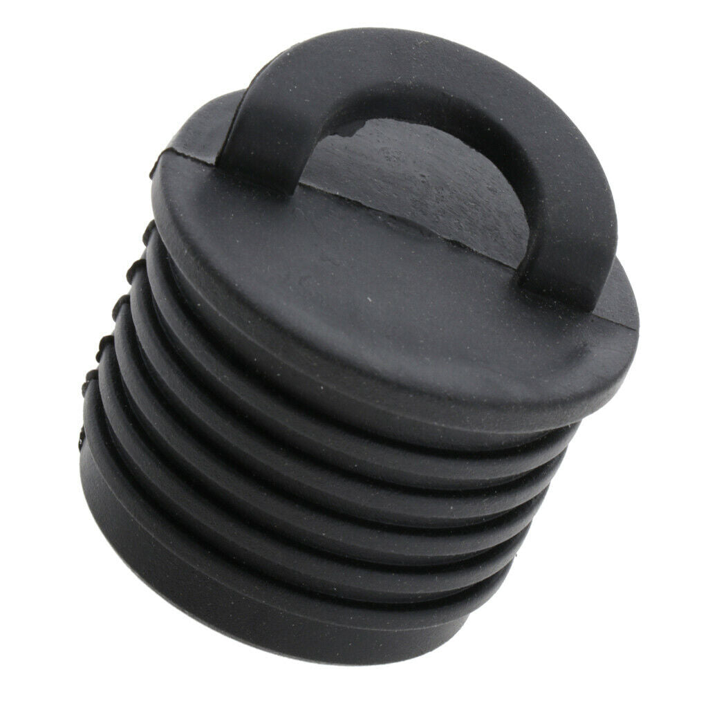 Rubber Scupper Plugs Canoe Ribbed Bungs Stopper Replacement Accessories