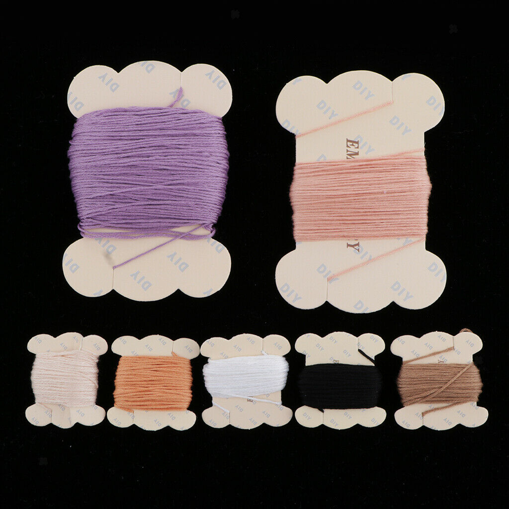 2 Sets Punch Needle Kit with Basic Tools Punch Needle Pen Lovely Bunny Cat