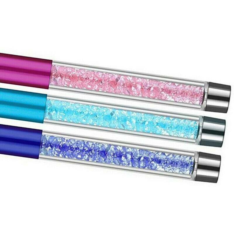 3Pcs Nail Art Liner Brush Pen Drawing Handle Salon Nylon Hair Brushes Tool