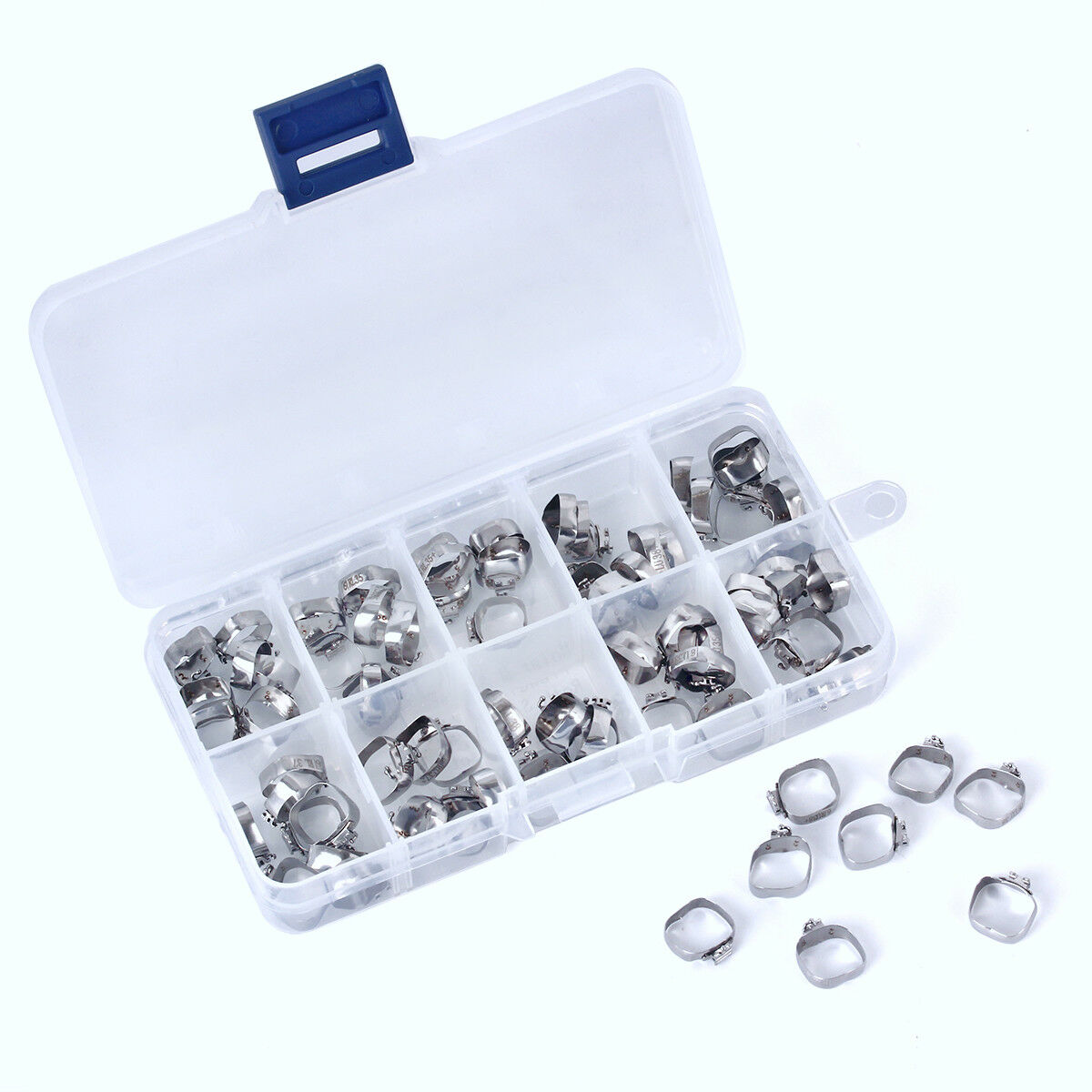 Dental Ortho Molar Bands M Series 1st Roth.022 Single Tube U/1 L/1 20 Sets/Pack