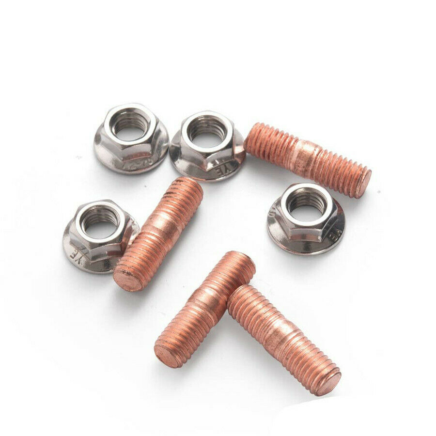 M10 x 1.50mm Turbo Stud Kit Flange Nuts for T3 T4 T5 T6 Turbocharger Manifolds