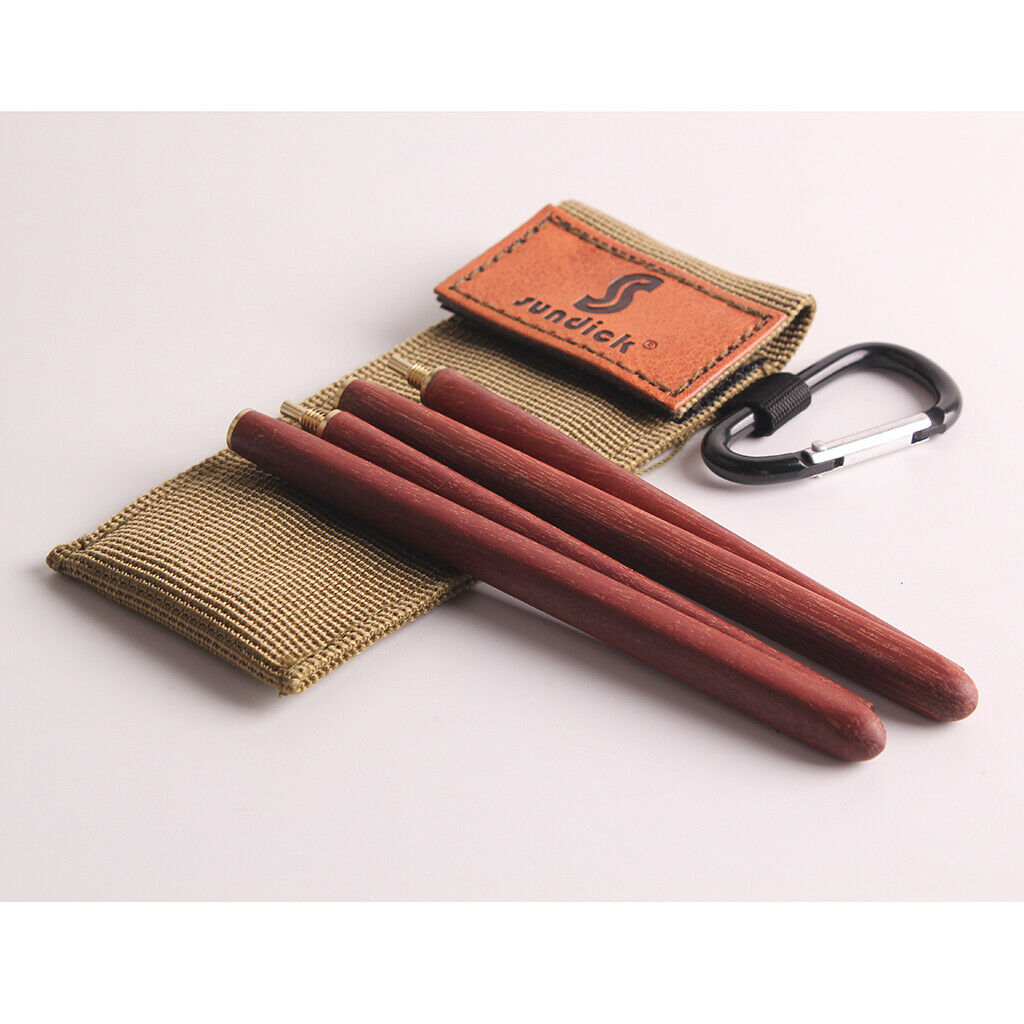 Foldable Chopstick Travel Cutlery Set Rosewood Chopsticks with Carry Bag