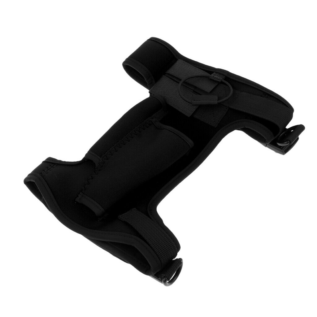 2X Multi Purpose Dive Sheath Leg/Arm Holder Quick Release for Black+Red Black