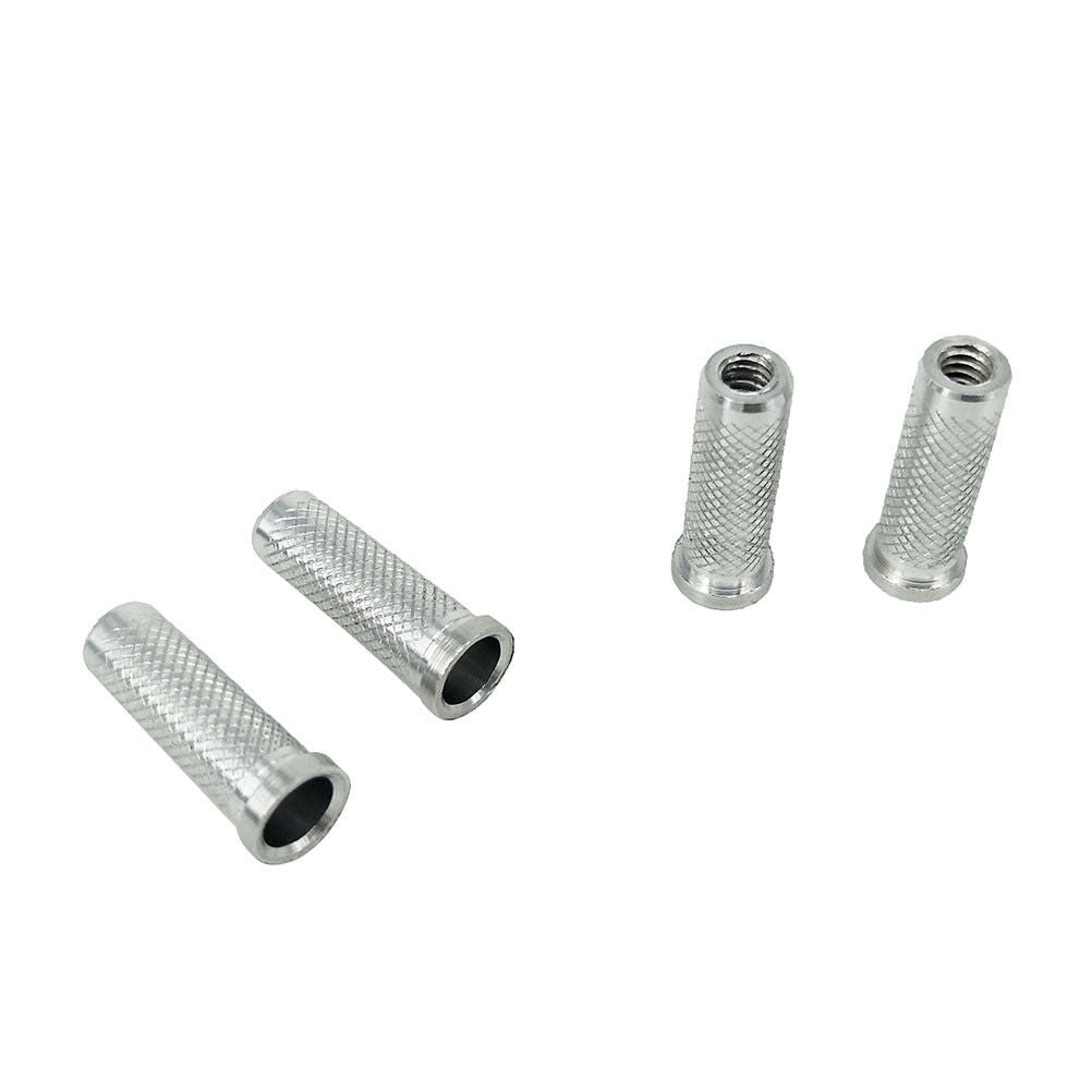 12PCS Aluminum Arrow 6.2mm Inserts Base for  Archery Arrows Practice .l8